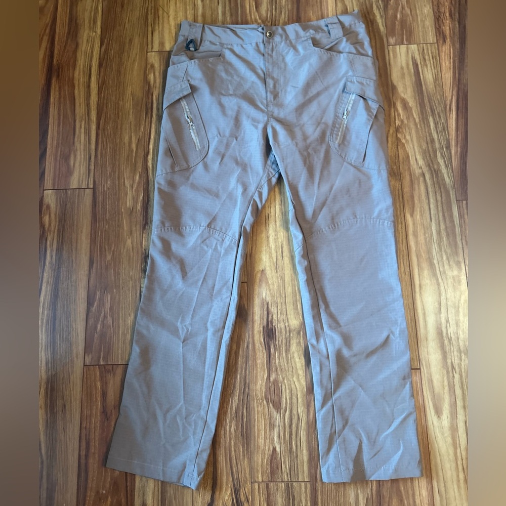 Tactical Series Men's Cargo Pants Size 2XL 36x30 Outdoor Cargo Pants Khaki